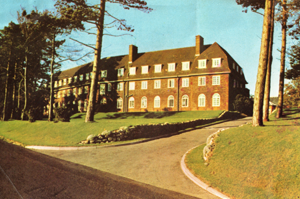 Godfrey House, taken from a Christmas card; probably 1960s