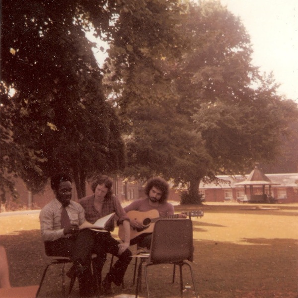 Nurses at Occupational Therapy Department entertaining patients 1974 (Calvin Barrow, Nigel Warton, Ken Krug)