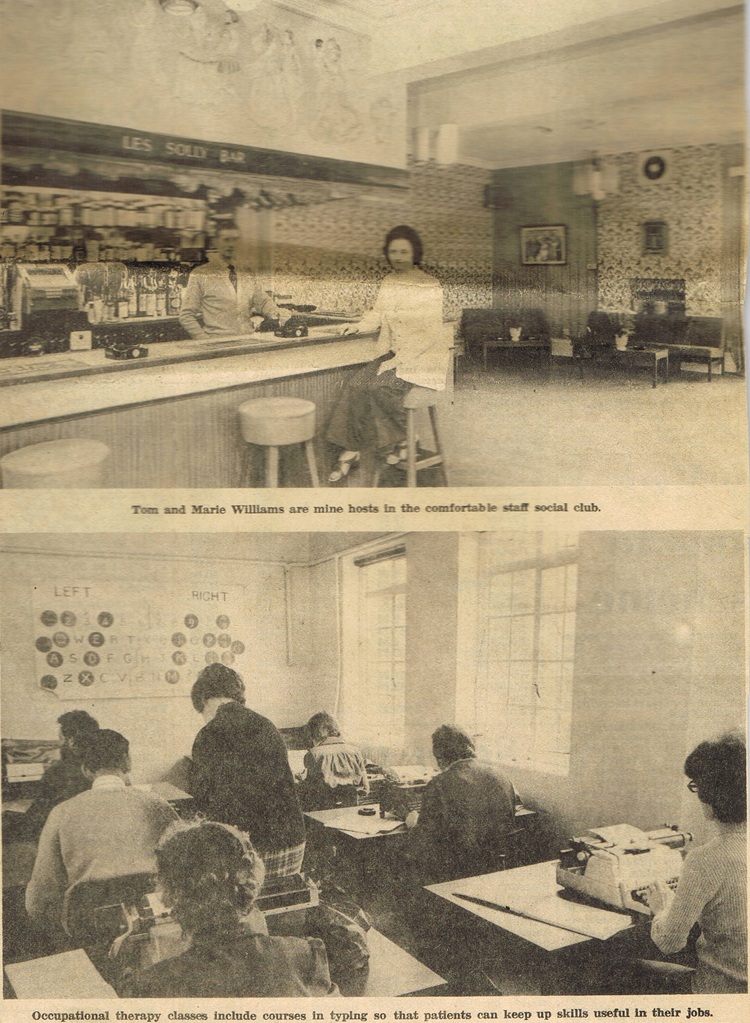 photos: social club, occupational therapy